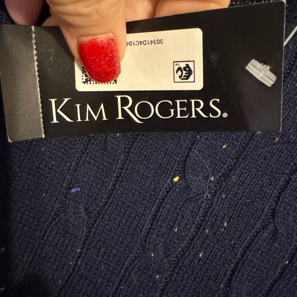 NWT   NAVY SUPER SOFT!!  V-Neck Sweater PLUS 2X    #CL - Picture 10 of 11